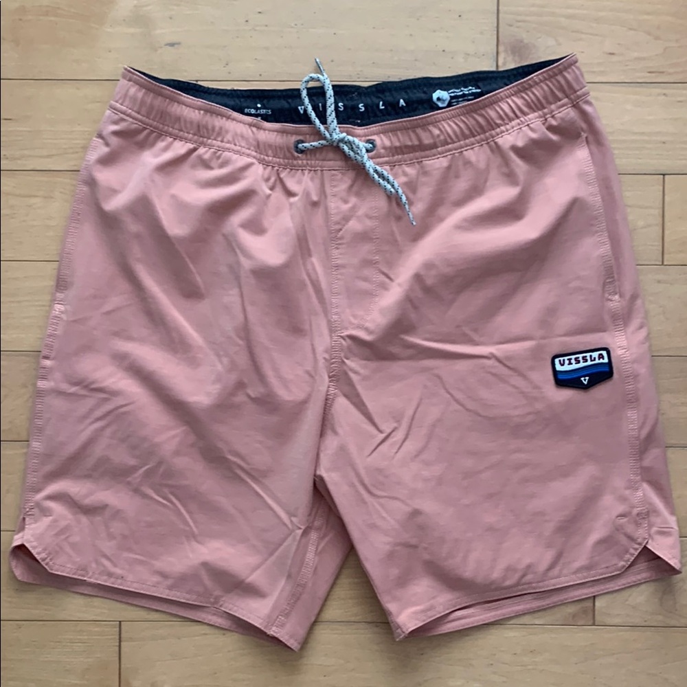 Vissla Pink Swim Shorts new